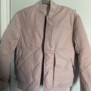 lululemon athletica Light Pink Bomber Jacket
